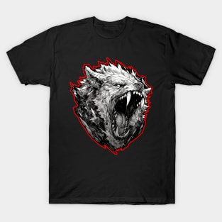 Raging Wolf T-Shirt